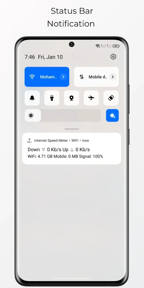 Bitvelo – internet speed meter