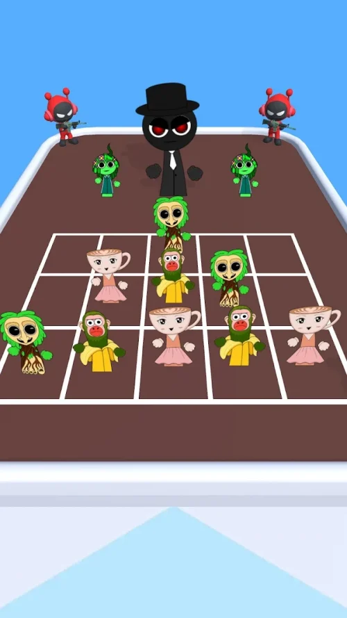 Brainzot Run: Merge Battle