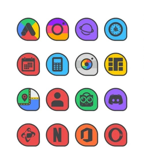 Drop Dark – Icon Pack