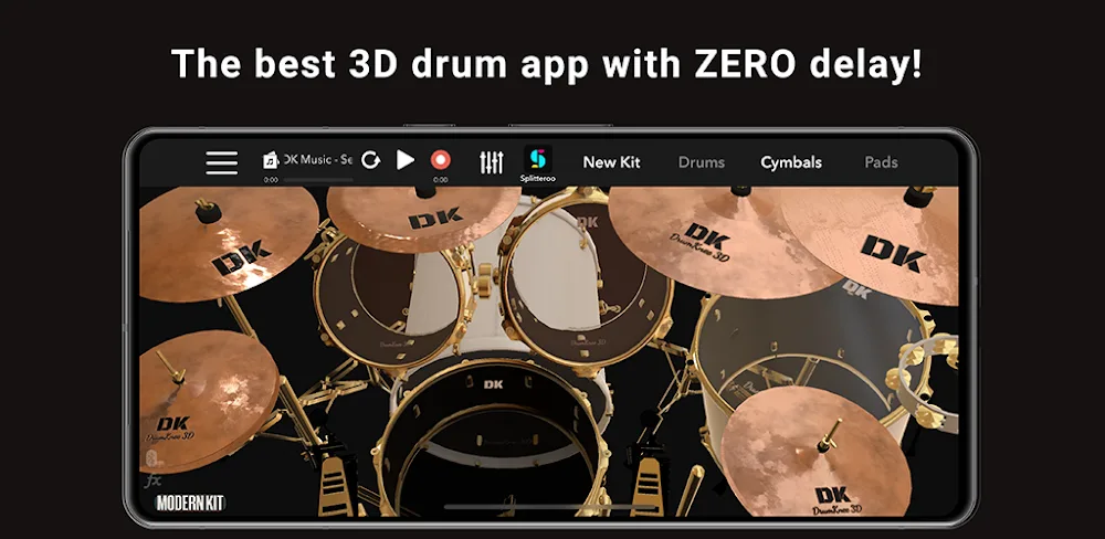DrumKnee 3D Drums – Drum Set