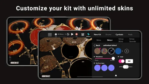 DrumKnee 3D Drums – Drum Set