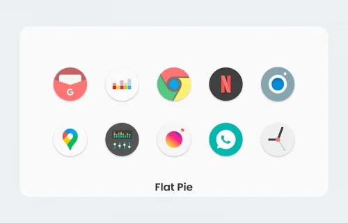 Flat Pie – Icon Pack