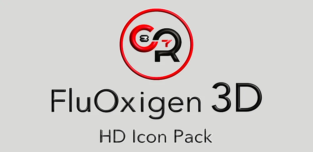 FluOxigen 3D – Icon Pack