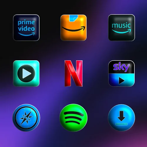 FluOxigen 3D – Icon Pack