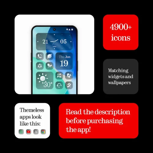 Glass Dark Icon Pack