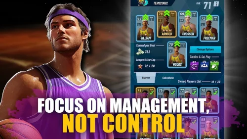 Idle Basketball Manager 2025