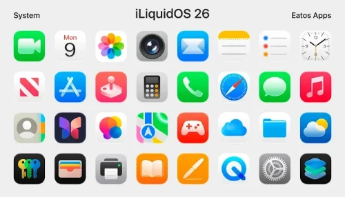 iLiquidOS 26 – Icon Pack