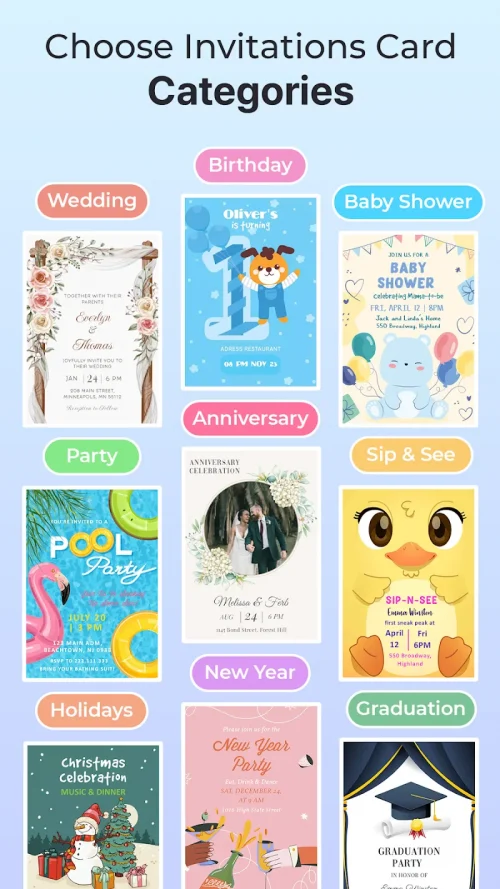 Invitation Maker & Card Design