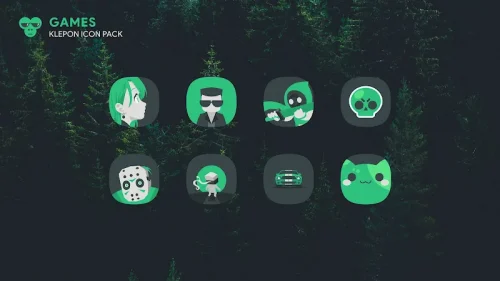 Klepon: Dark Icon Pack