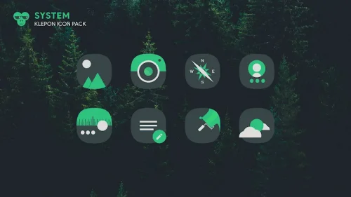 Klepon: Dark Icon Pack