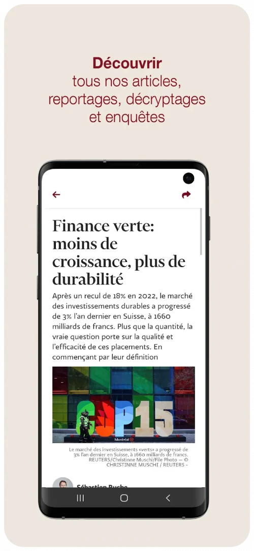 Le Temps, actualités et info