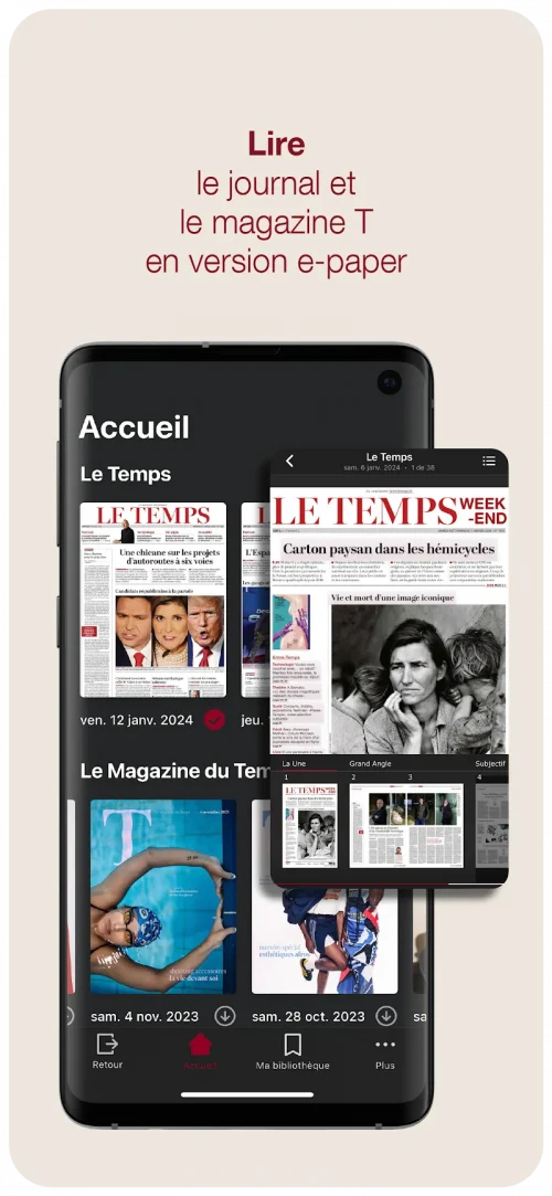 Le Temps, actualités et info
