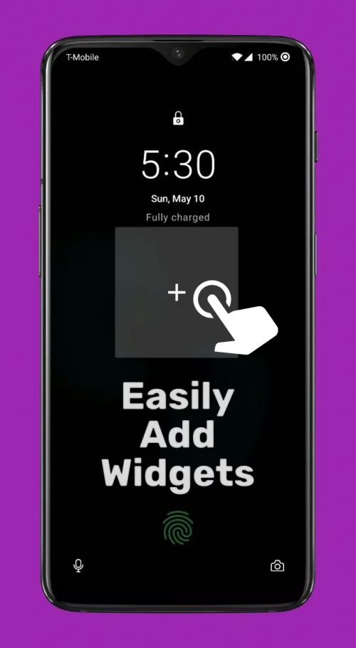 Lockscreen Widgets and Drawer