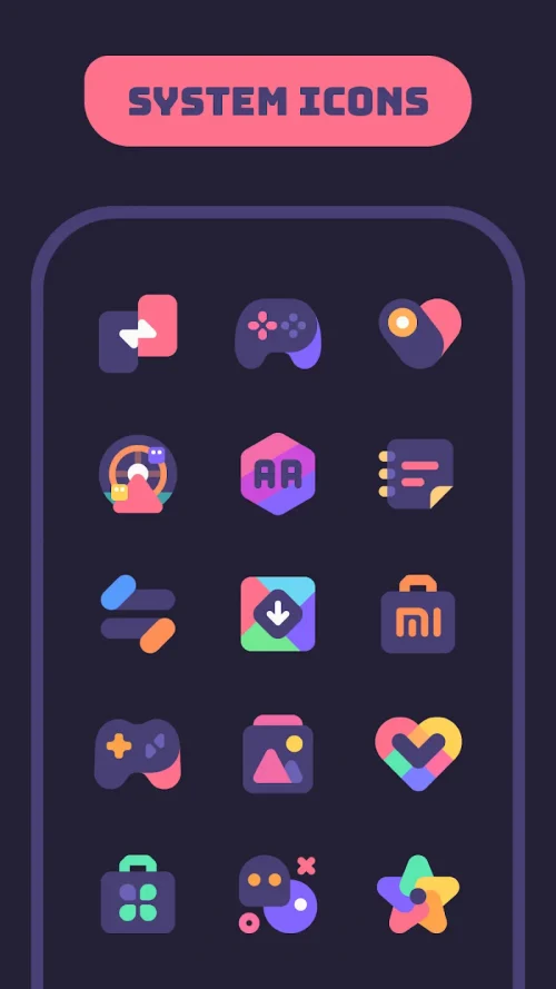 Mello Night Icon Pack