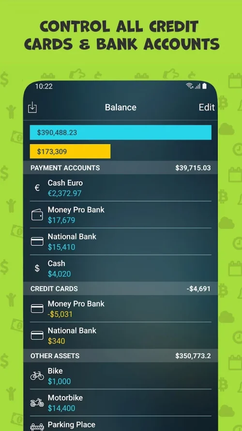 Money Pro: Personal Finance AR