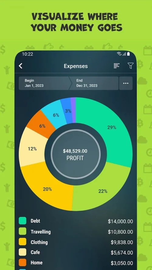 Money Pro: Personal Finance AR