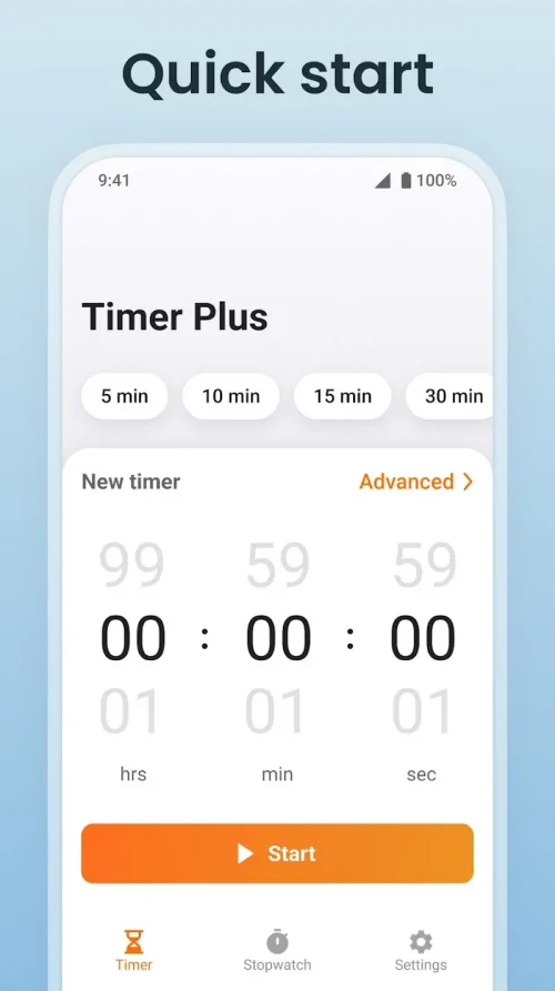 Multi Timer: Timer + Stopwatch