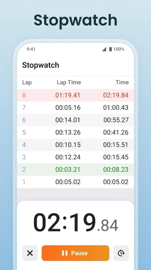 Multi Timer: Timer + Stopwatch