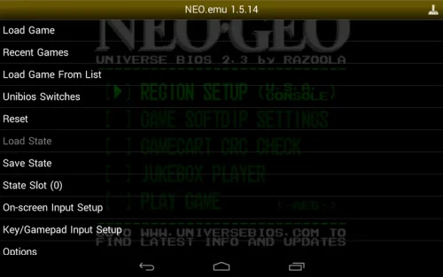 NEO.emu (Arcade Emulator)
