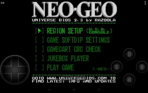 NEO.emu (Arcade Emulator)
