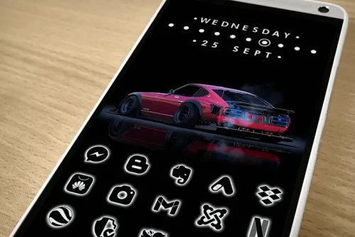Neon-W Icon Pack