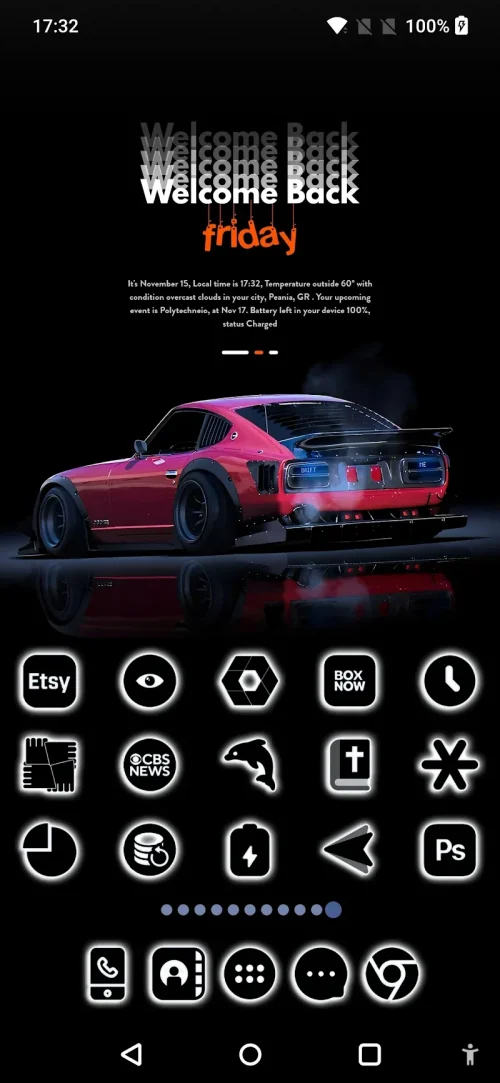 Neon-W Icon Pack