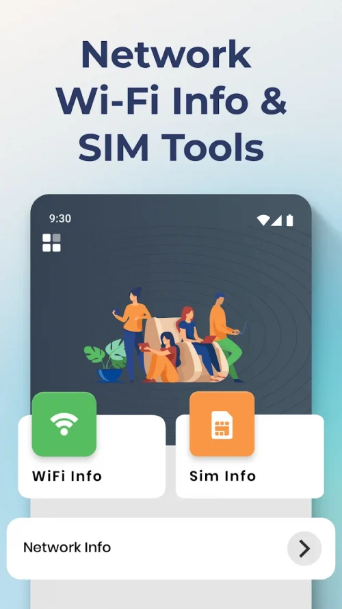 Network Wi-Fi Info & SIM Tools