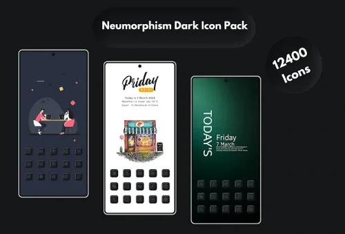 Neumorphism Icon Pack