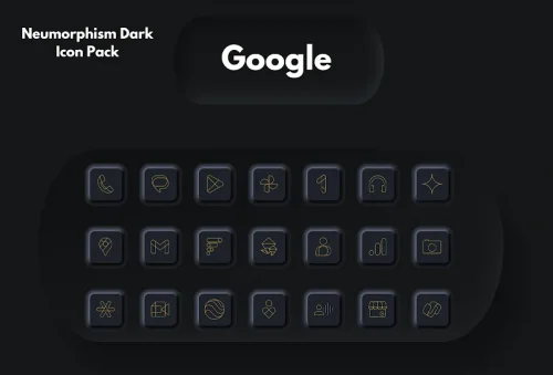 Neumorphism Icon Pack