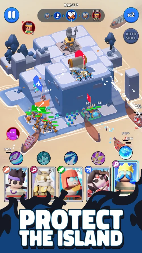 North War: Island Defense 3D