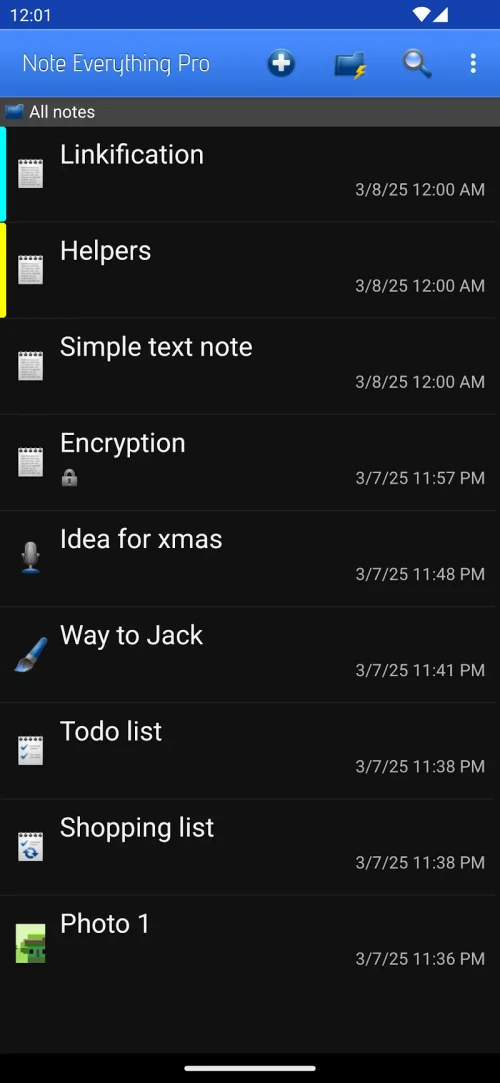 Note Everything