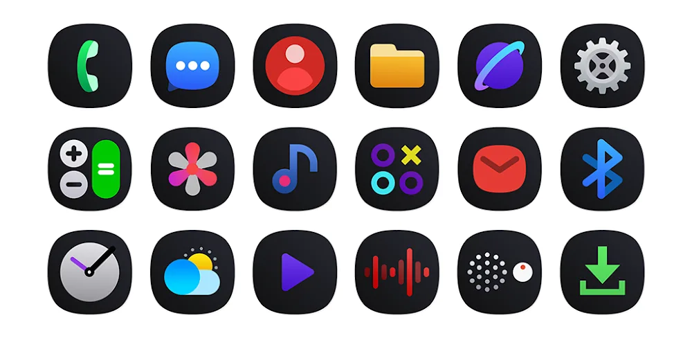 OneUI Dark IconPack