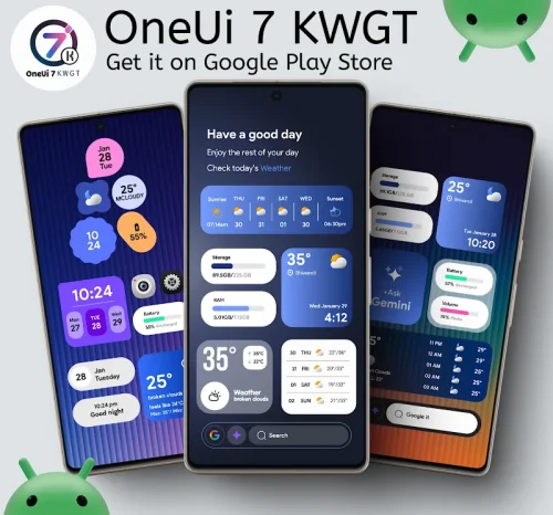 OneUi 7 KWGT
