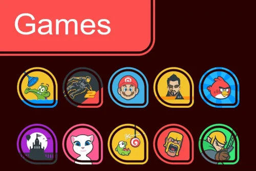 Pixel Ring Drop – Icon Pack