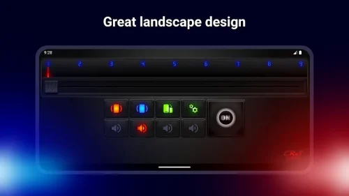 Police Lights Simulation