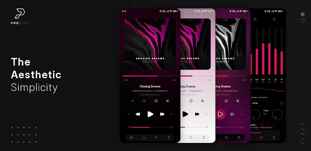 Proxima – Poweramp Skin