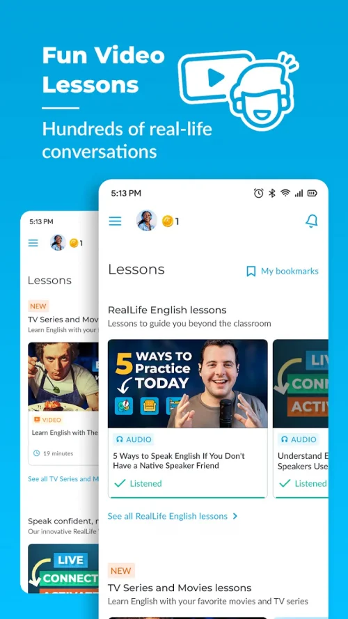 RealLife: Speak, Learn English