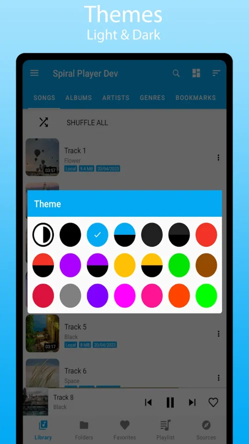 Spiral: Cloud Music Player Mp3