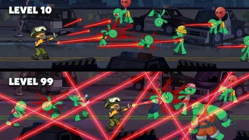 Stickman vs Zombie: Dark War