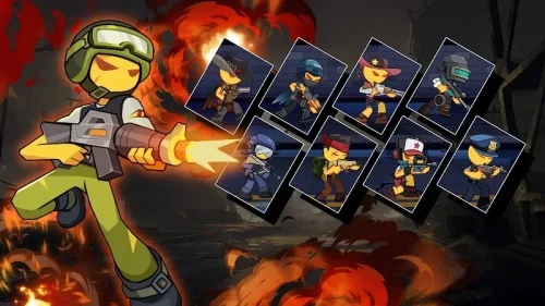 Stickman vs Zombie: Dark War