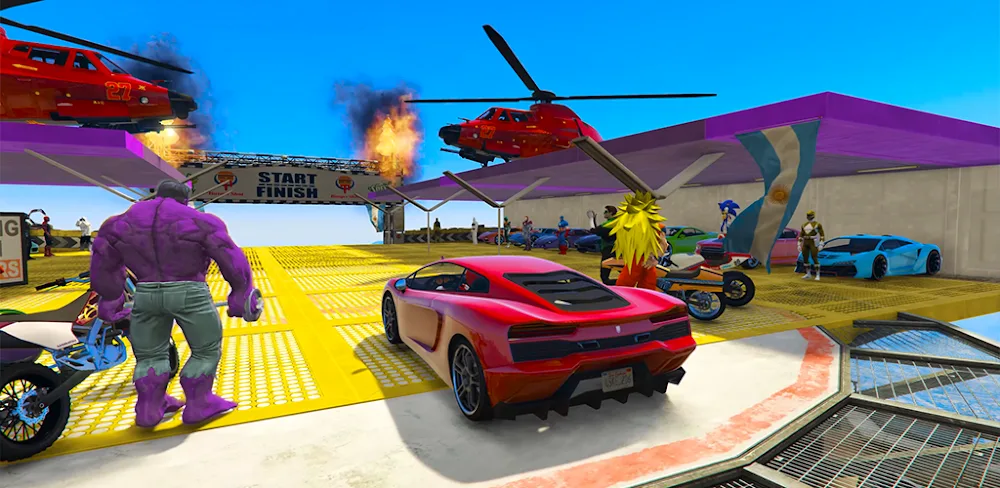 Ultimate Ramp Car Stunt 3D