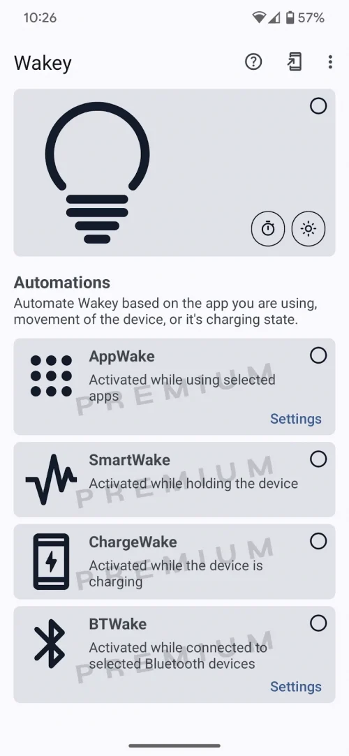 Wakey: Keep Screen On