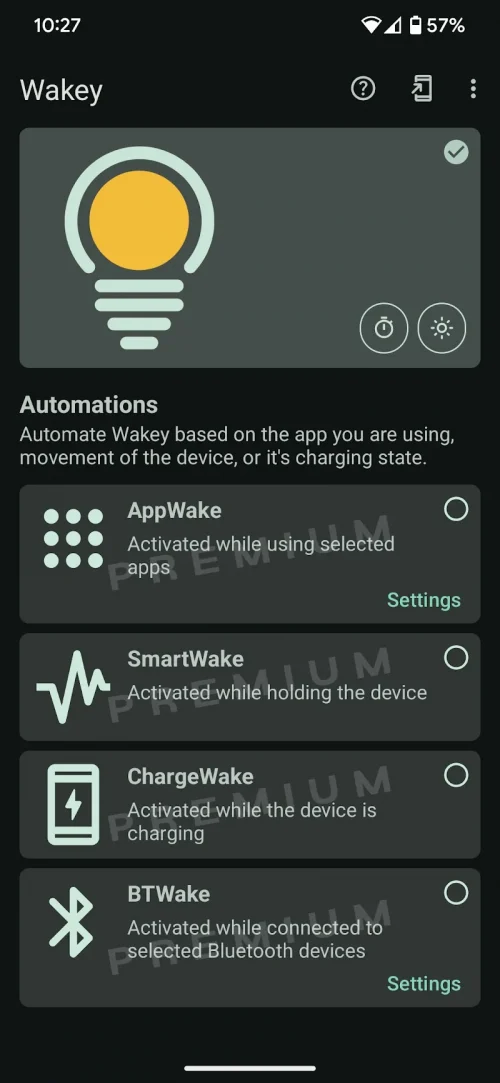 Wakey: Keep Screen On