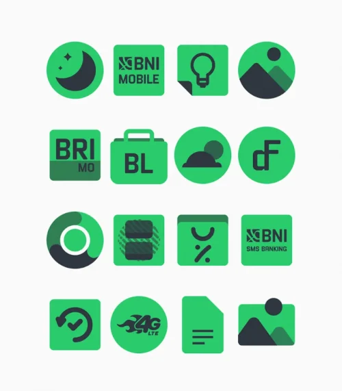 Warak Green – Icon Pack