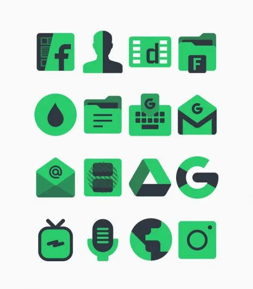 Warak Green – Icon Pack