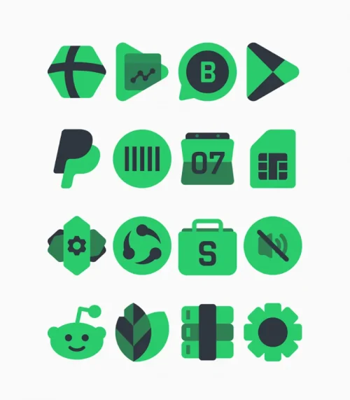 Warak Green – Icon Pack