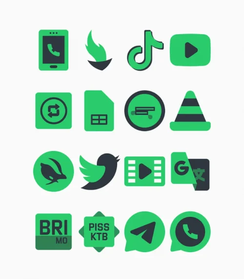 Warak Green – Icon Pack