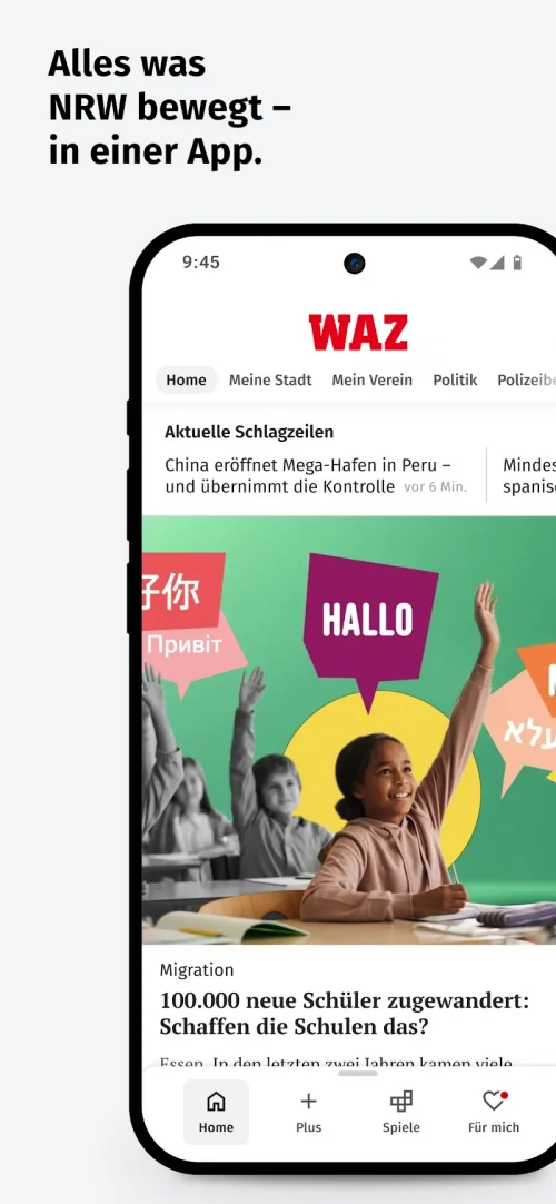 WAZ News
