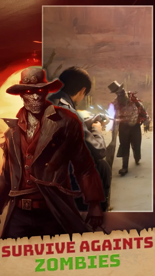 Western Cowboy Zombie Hunter