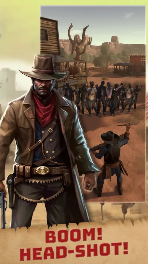 Western Cowboy Zombie Hunter